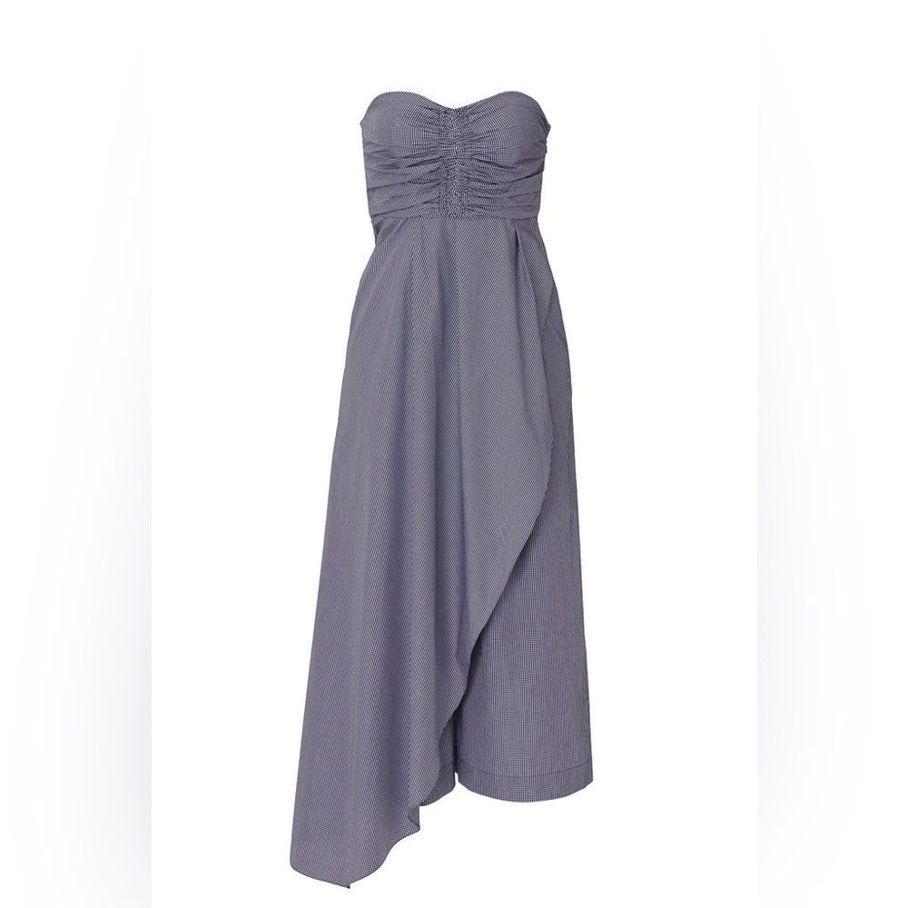 TEIJA Wrap Overlay Ruched Bodice Jumpsuit size 12
